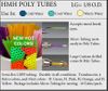 HMH Large Poly Tubes