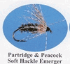 Partridge & Peacock Soft Hackle Emerger