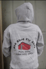 Red Shed Hoodies with a Full Front Zipper