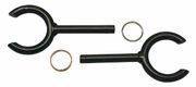 Small Steel 1 3/8" Oarlocks