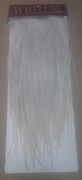 Whiting Euro Saddle in Ghost Barred White