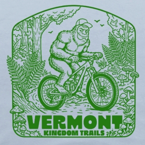 Bigfoot Mountain Bike Shirt Kingdom Trails