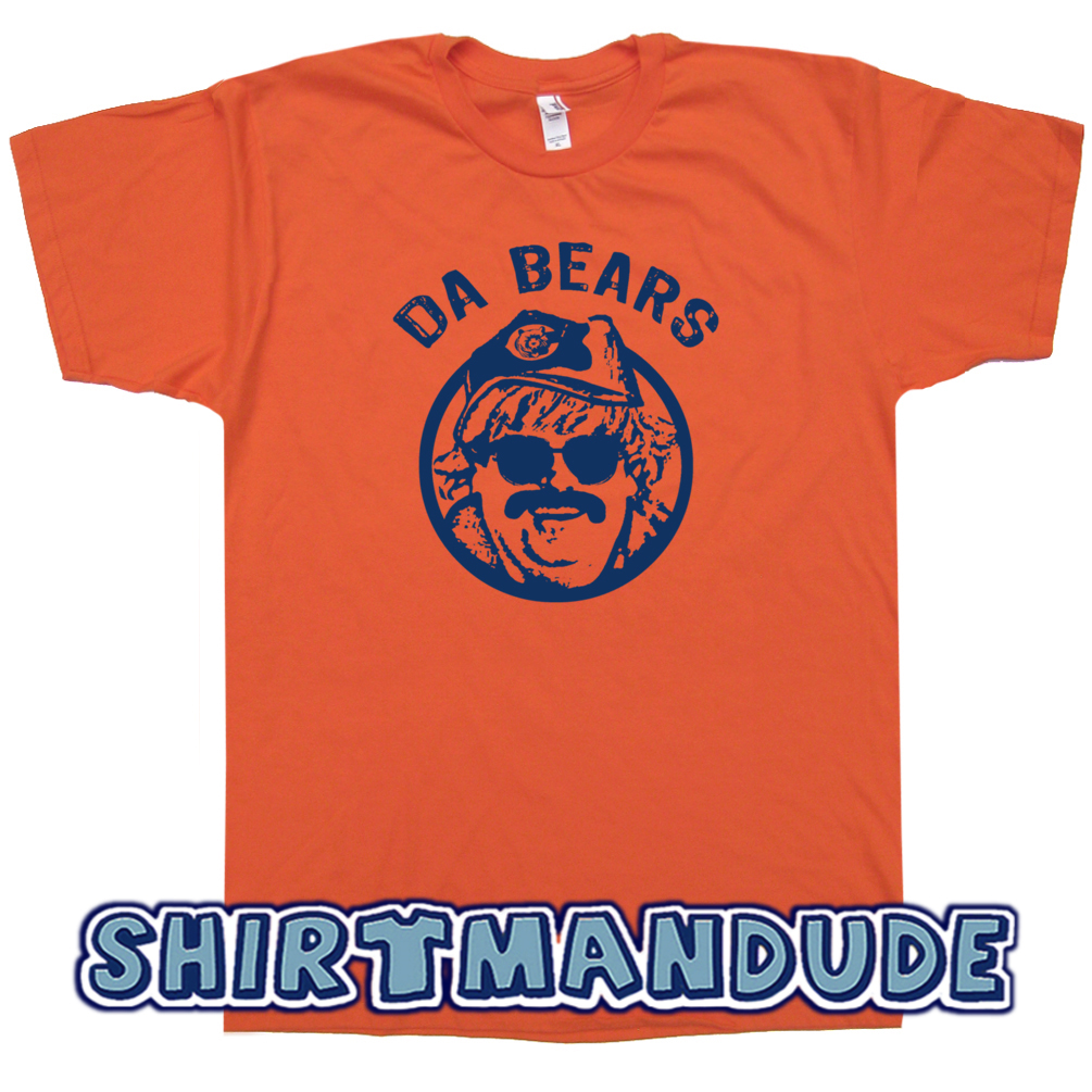 TheCHIVE Chris Farley SNL "Da Bears" T-Shirt - Navy - View #4