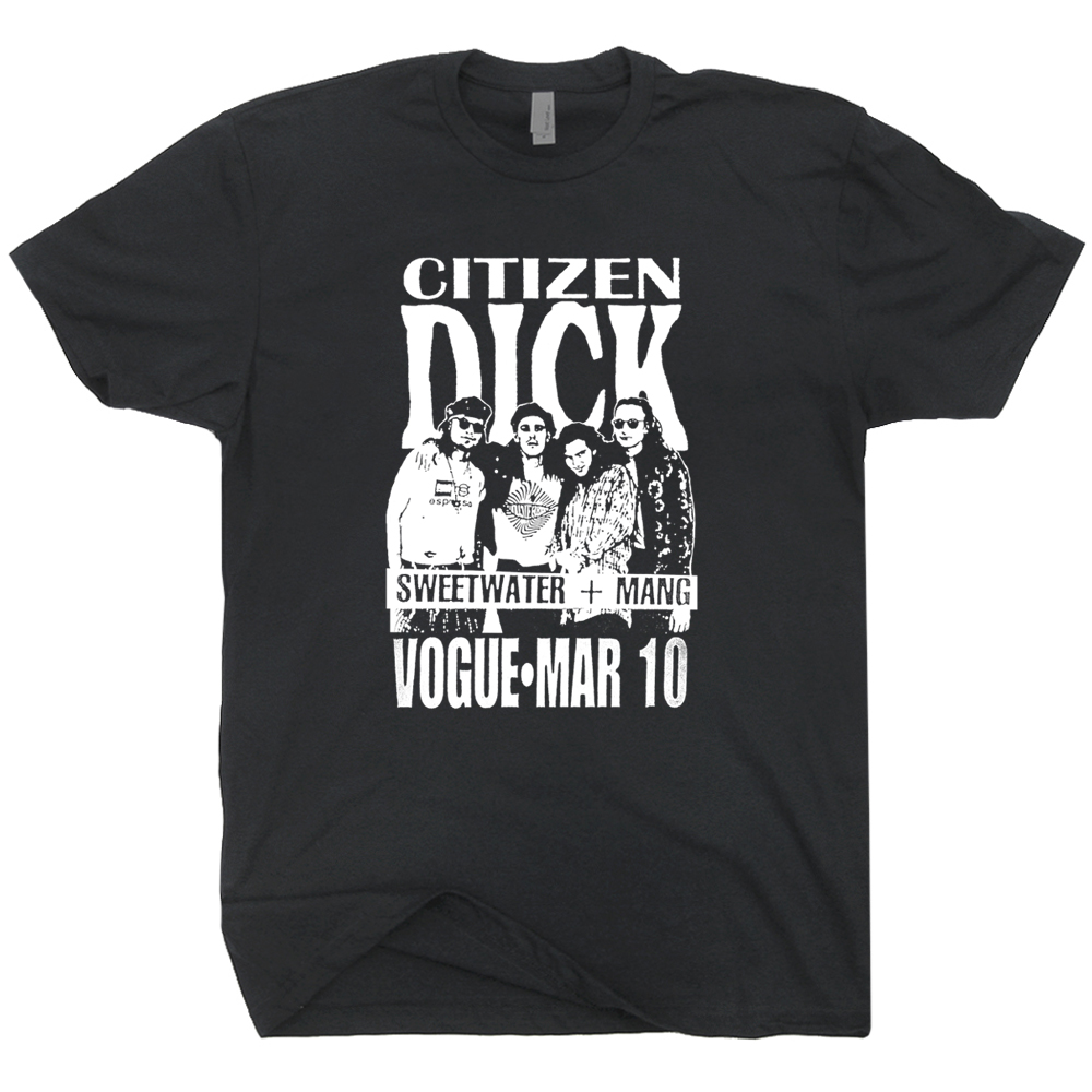 Citizen Dick T Shirt Pearl Jam T Shirt Vintage Rock Concert T Shirt