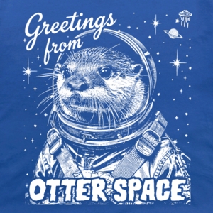 Funny Otter Space T Shirt