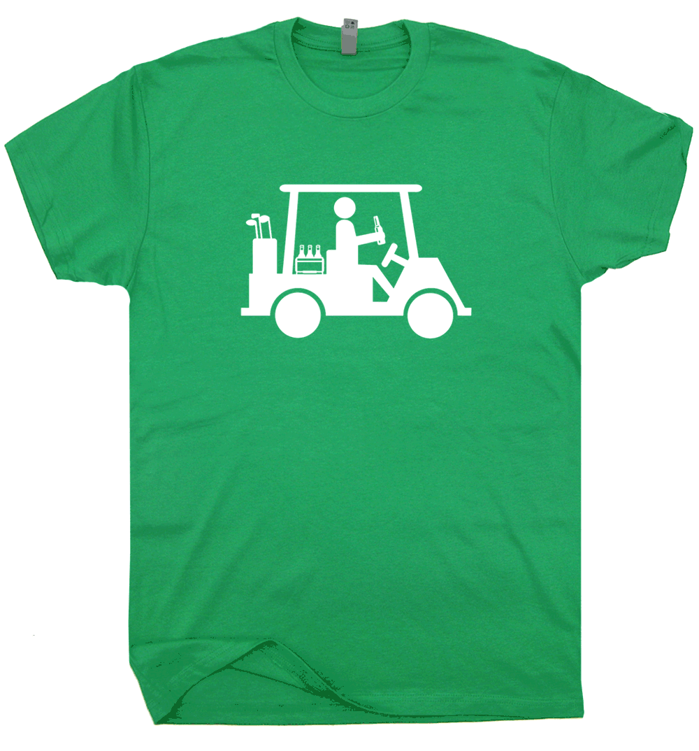 Funny Golf T Shirt Caddyshack T Shirt Golf Cart T Shirt