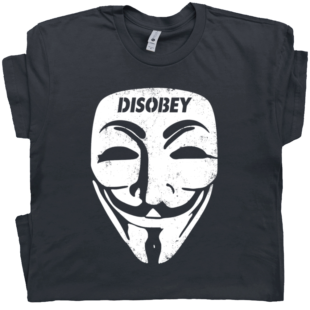 Guy Fawkes T Shirt Guy Fawkes Mask Shirt V For Vendetta T Shirt