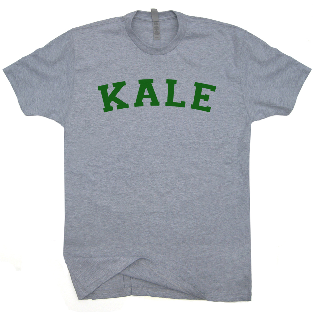 Kale T Shirt Vegetarian T Shirts Vegan T Shirts Kale University
