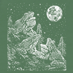Moon Frogs Funny Shirt
