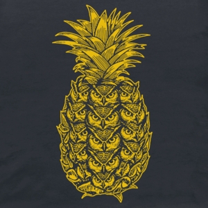 Pineapple Owl Face Weird Shirt