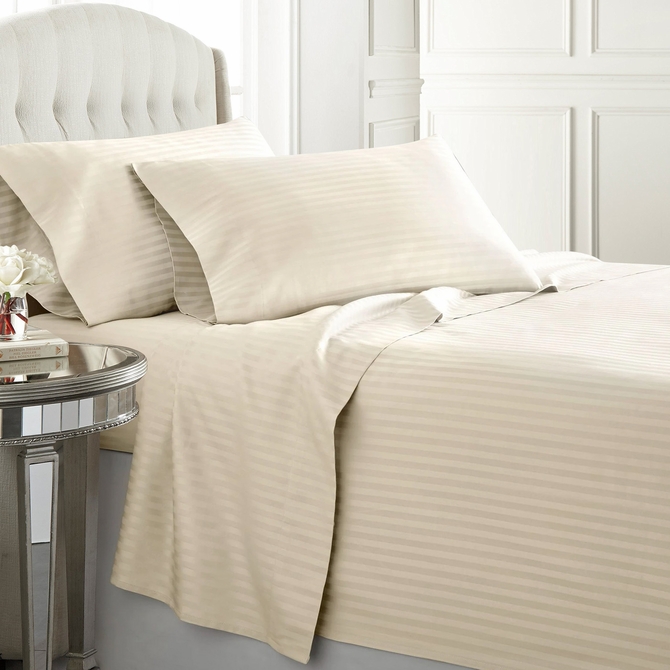 800 TC Thread Count Deep Pocket 4 Piece King Sheet Sets