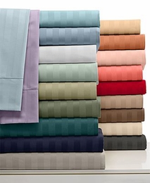1500 Thread Count 100% Egyptian Cotton Sheet Sets (Style: Stripe)