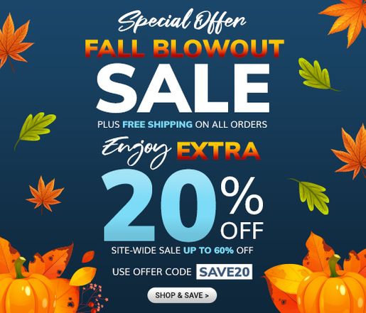 Special Annual Sale - Enjoy 15% Off Site-wide Sale of up-to 60% Off 
