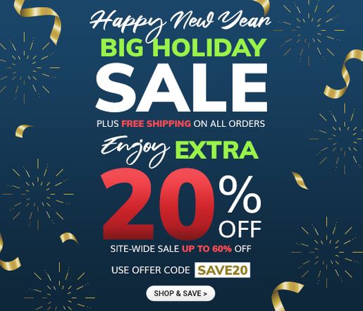 Special Annual Sale - Enjoy 15% Off Site-wide Sale of up-to 60% Off 