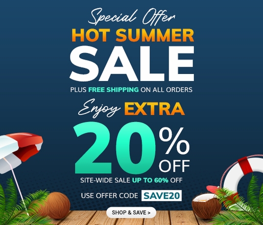 Special Annual Sale - Enjoy 15% Off Site-wide Sale of up-to 60% Off 