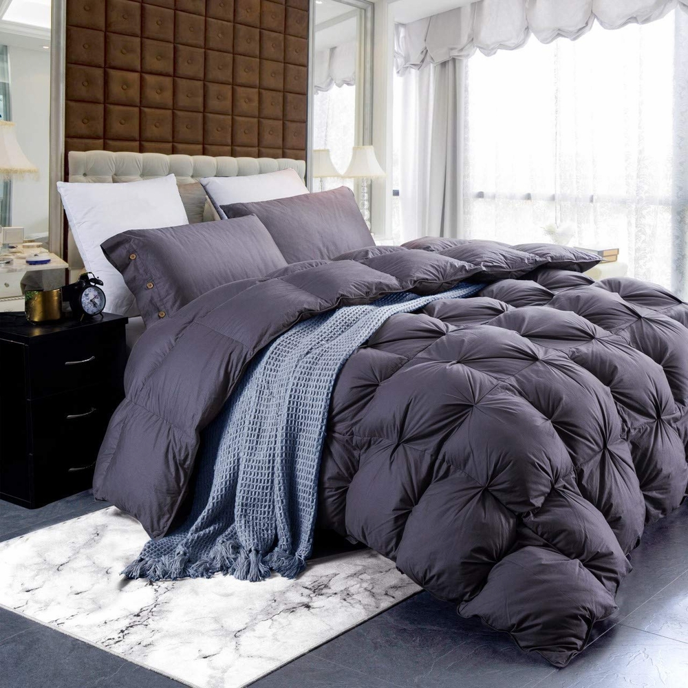 pinch pleat down comforter