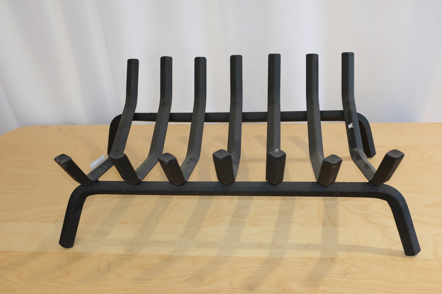 Pilgrim 24 1/2 Inch Seven Bar Rectangular Steel Fireplace Grate