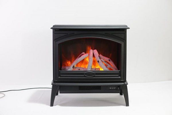 Amantii 23 Inch E50 Free-Standing Cast Iron Electric Heating Stove