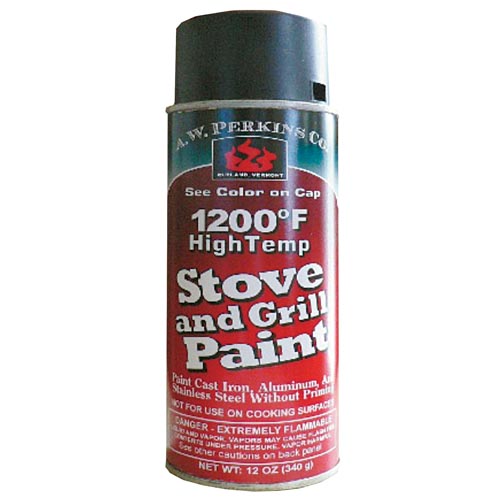 AW Perkins 1200 Degree Stove and Grill Paint Blue Metallic