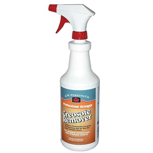 AW Perkins Chimney Creosote Remover for Air Tight Stoves and Fireplaces Spray On