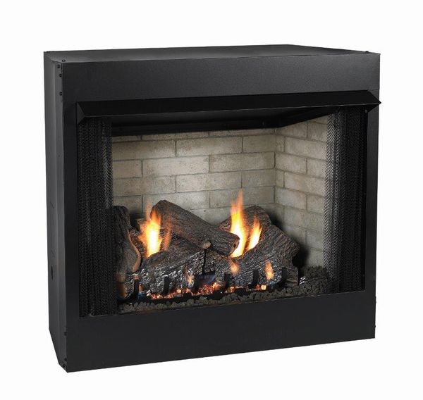 Empire 42 Inch Breckenridge Deluxe Vent Free Flush Gas Fireplace Firebox