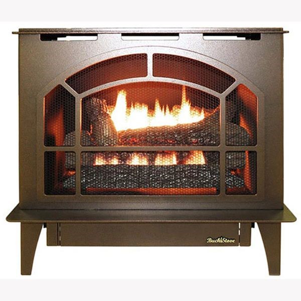 Buck Stove 26 1/2 Inch Townsend II Steel Vent Free Gas Heating Stove