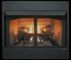 Buck Stove 36 Inch Model ZCBBXL Vent Free Gas Fireplace with Oak Logs