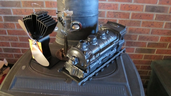 Caframo Ecofan AirMax 812 Heat Powered Wood Stove Fan