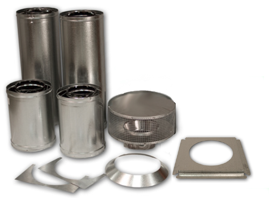 Superior 8DM Complete Venting Kit for Chimney Chase Installations
