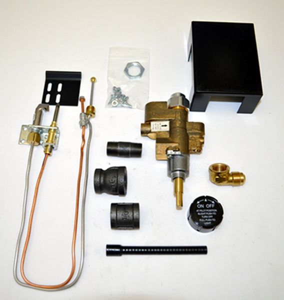 Copreci 91PKN Natural Gas Safety Pilot Kit with Rear Inlet Valve