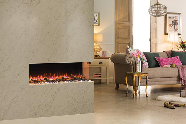 1 Corner Fireplace Dealer: Corner Electric Fireplaces on Sale Now