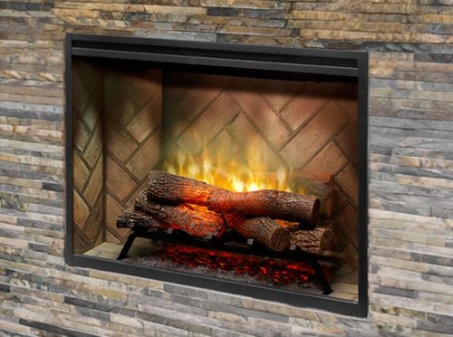 Dimplex 36 Inch Revillusion Portrait Electric Fireplace Firebox Package