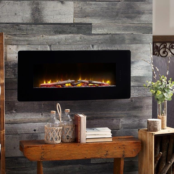 Dimplex 42 Inch Winslow Linear Electric Wall Mounted Fireplace