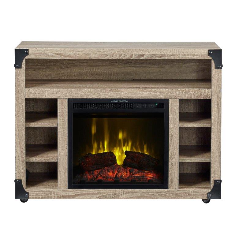 Dimplex Chelsea TV Stand with Electric Fireplace Package