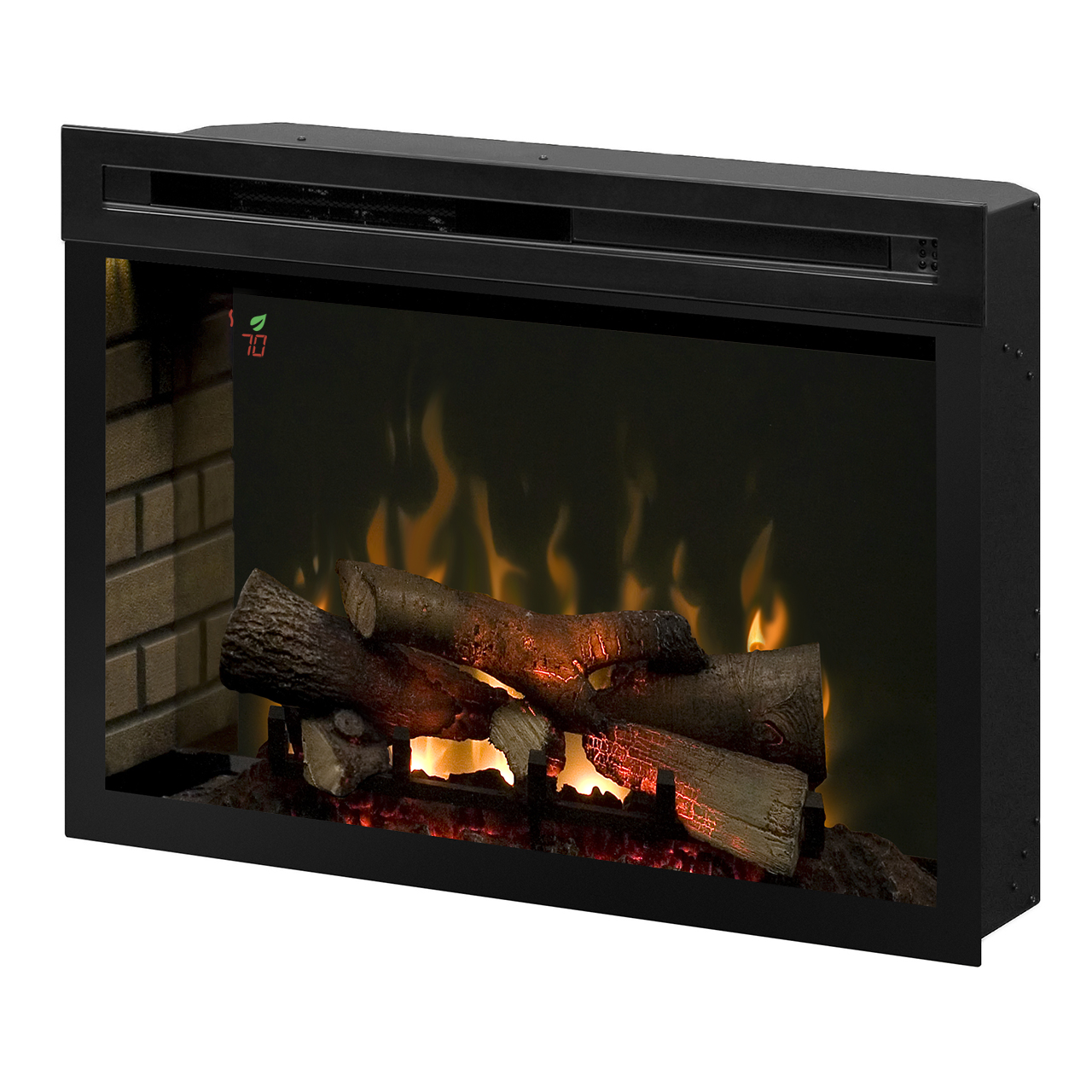 Dimplex 33 Inch Plug-in Electric Fireplace Firebox with Multi-Fire XD and  Realogs