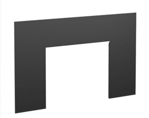 Drolet 50 x 32 Inch Cuttable Faceplate for Escape 1800-I Series Fireplace  Inserts