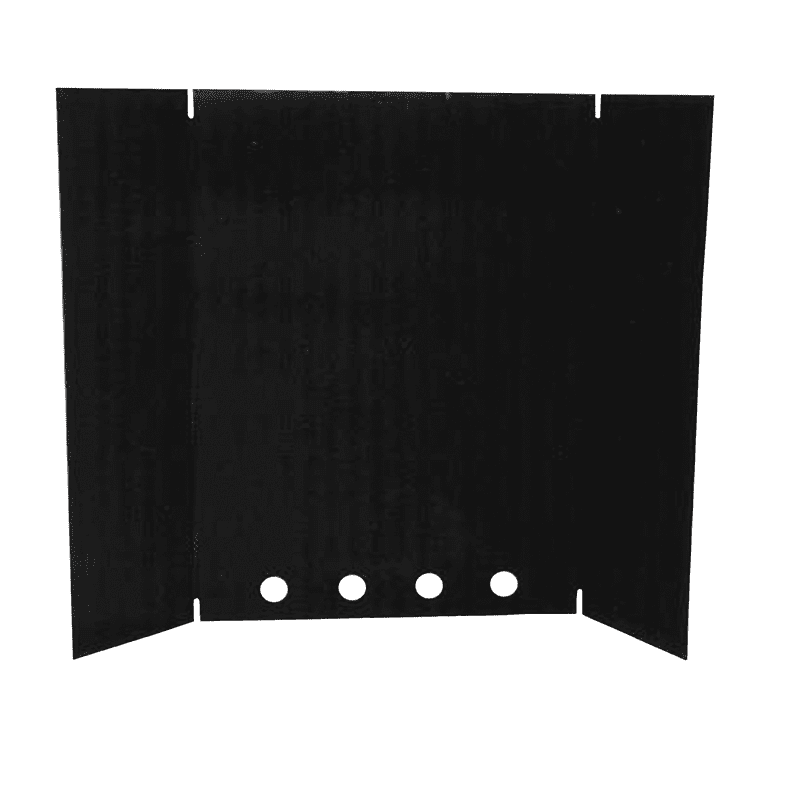 Drolet 51 Inch Steel Wood Stove Heat Shield