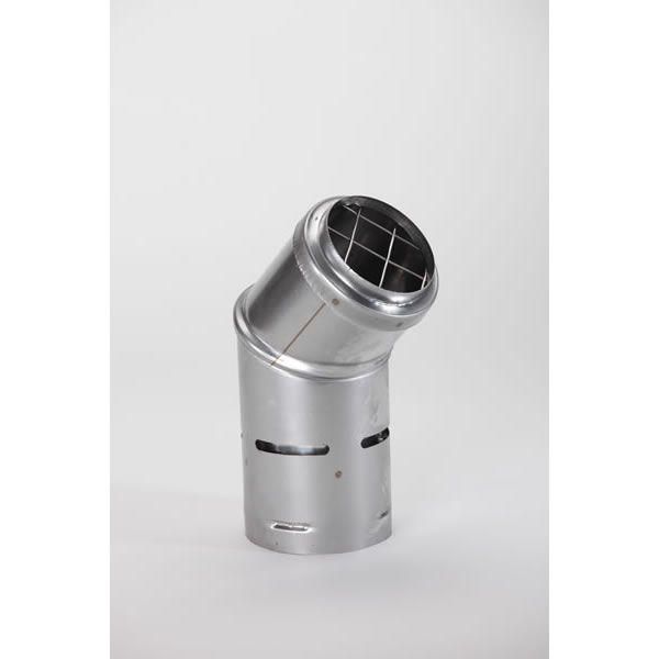 Dura-Vent PelletVent Pro Round Horizontal Rain Cap with Screen - For Vent  Pipes with a 4-Inch Inner Diameter - 4PVP-HRC
