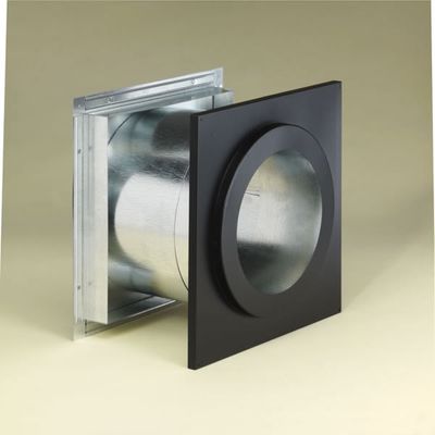 Chimney Pipe Wall Thimble For 6 Inch Diameter, Stainless Steel All Fuel