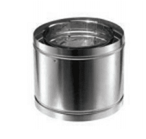 DuraVent DuraChimney 10 Diameter Chimney Pipe - 12 Length