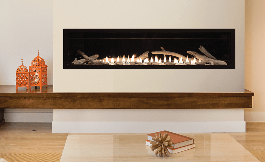 Empire 12Piece Log and Stone Set for 60Inch Vent Free Boulevard