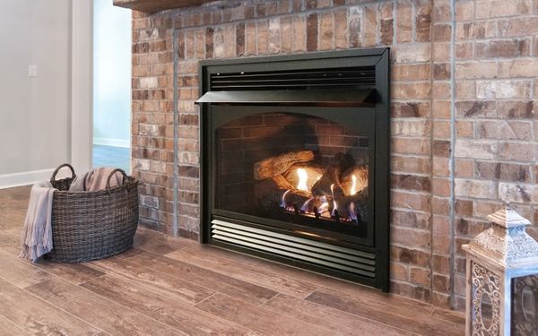 Empire 36 Inch Vail Vent Free Gas Fireplace with Blower - Intermittent Pilot
