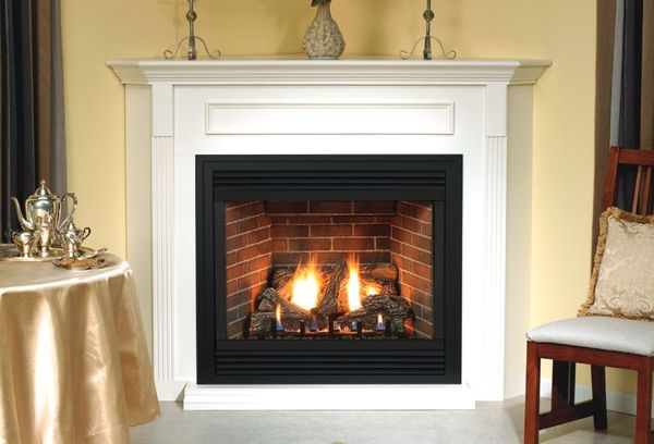 Empire 36 Inch Tahoe Premium Direct Vent Fireplace with Blower -  Intermittent Pilot