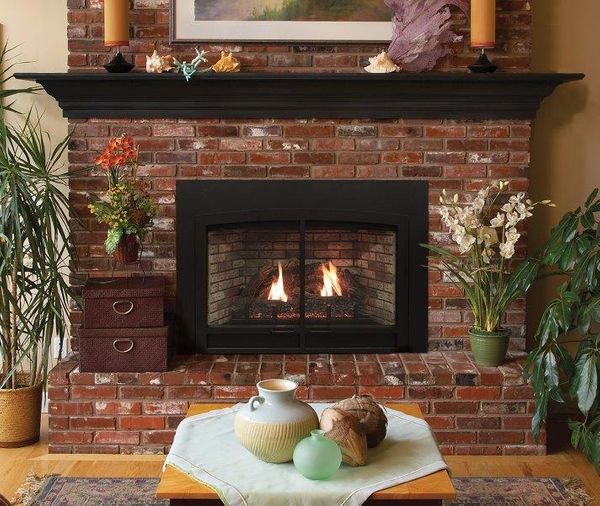 Empire 28 Inch Innsbrook Direct Vent Gas Fireplace Insert - Intermittent  Pilot