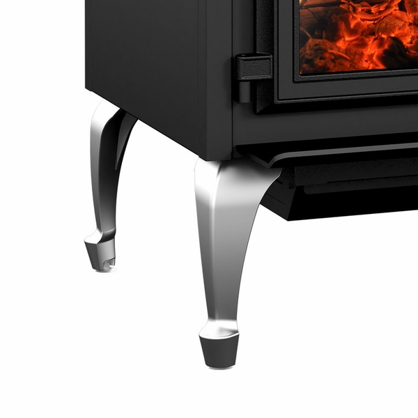 Empire Stove 24 Inch Metallic Black Steel Gateway 1700 Wood Burning Stove