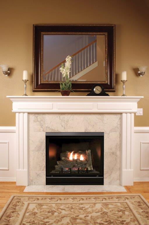 Empire Tahoe Deluxe Clean Face Direct Vent Gas Fireplace with Remote-Ready  Millivolt Controls - 32 Inch
