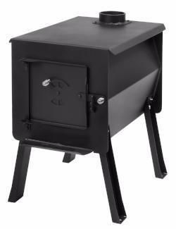 England Stove Works Grizzly Portable Camp and Cook Wood Burning Stove