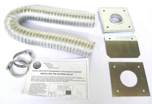 England Stove Works Pellet Outside Air Kit