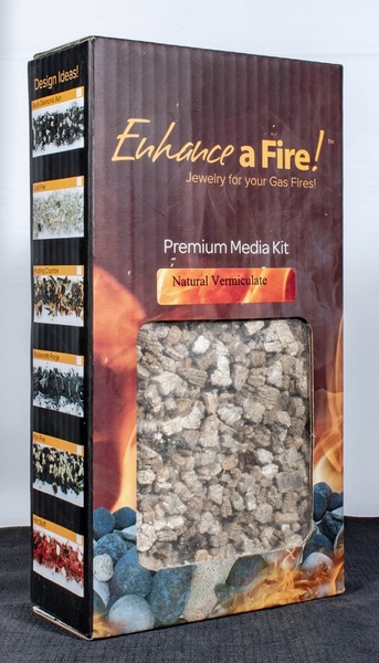 Enhance A Fire Designer Gas Fireplace Vermiculite