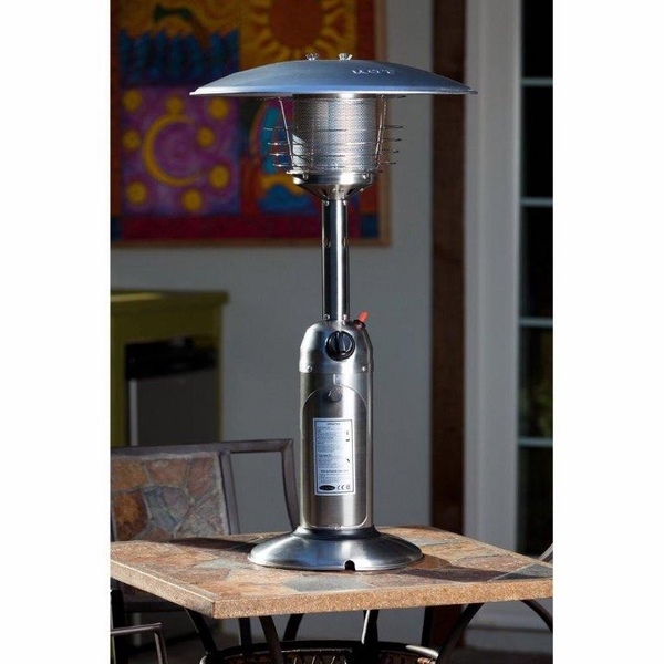 Fire Sense 21" Table Top Patio Propane Gas Heater